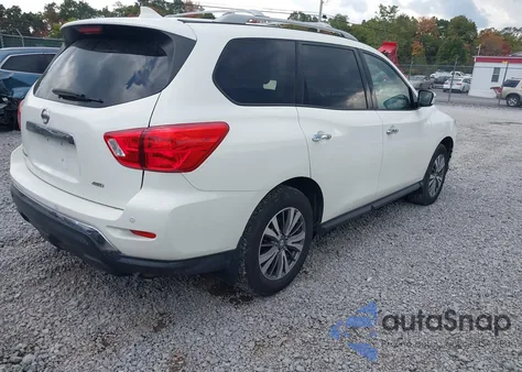 2019 Nissan Pathfinder S z USA, uszkodzony, nr VIN 5N1DR2MM4KC652519